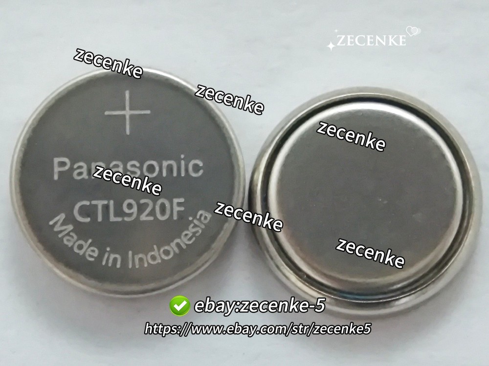 1PCS CTL920F solar-powered watch battery