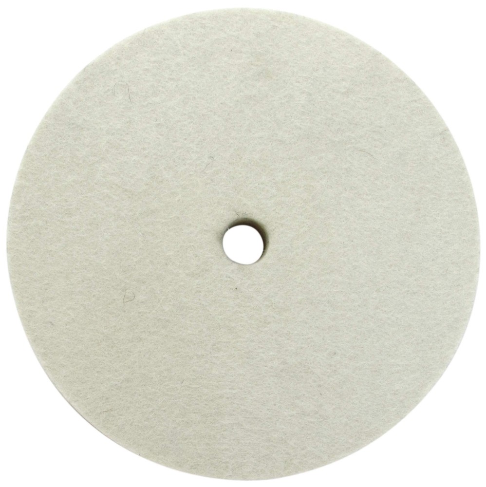 6 Inch Felt Buffing Wheel 1/2-inch Arbor Bench Buffer Extra Thick Polishing