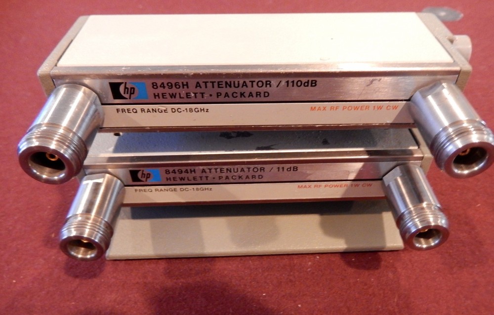 Keysight/Agilent/HP 8494H+8496H Programmable Step Attenuator