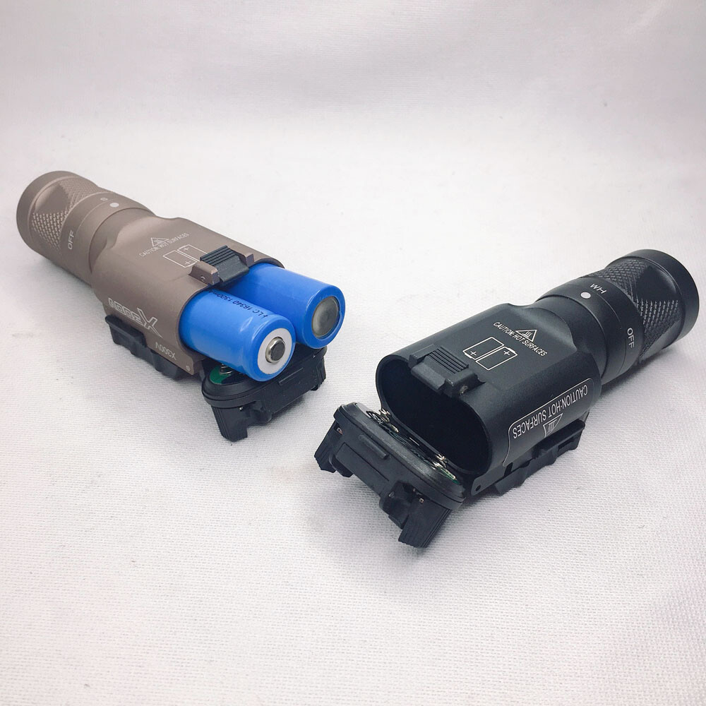 Tactica X300V Flashlight Dual-Output Flashlight Strobe Light White Shooting