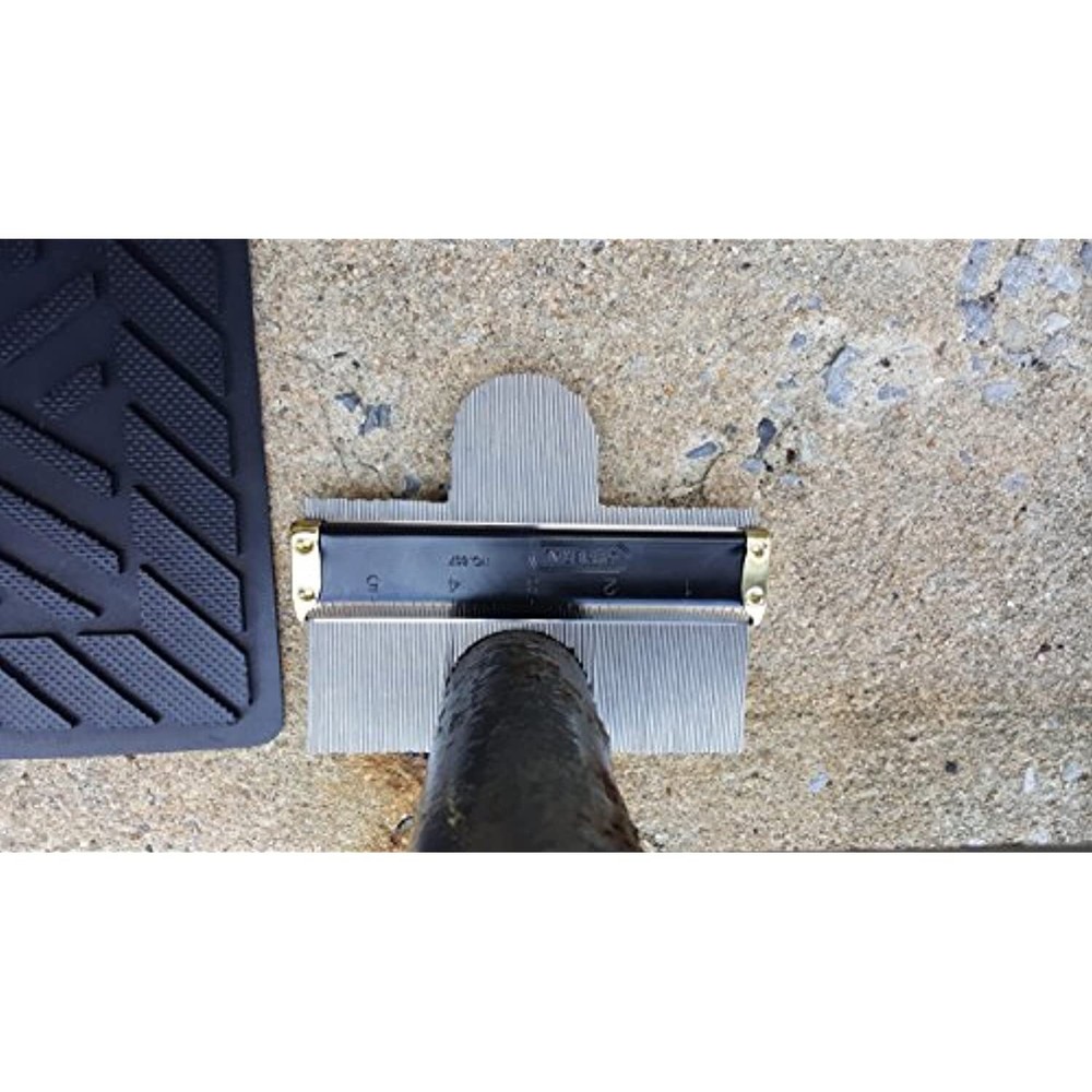 General Tools Contour Gauge 837 - 6" Angle Finder Tool for Home Improvement -