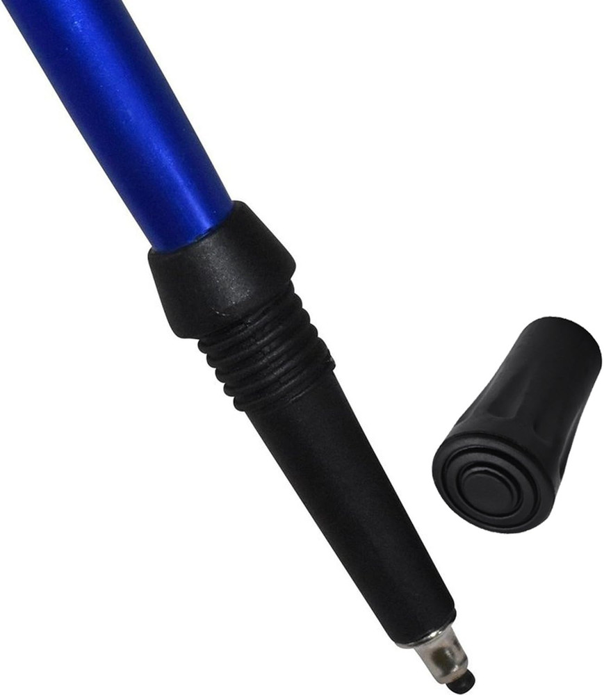 6 Pack Rubber Trekking Pole Tips Replacement Caps Hiking Walking Cane Ends
