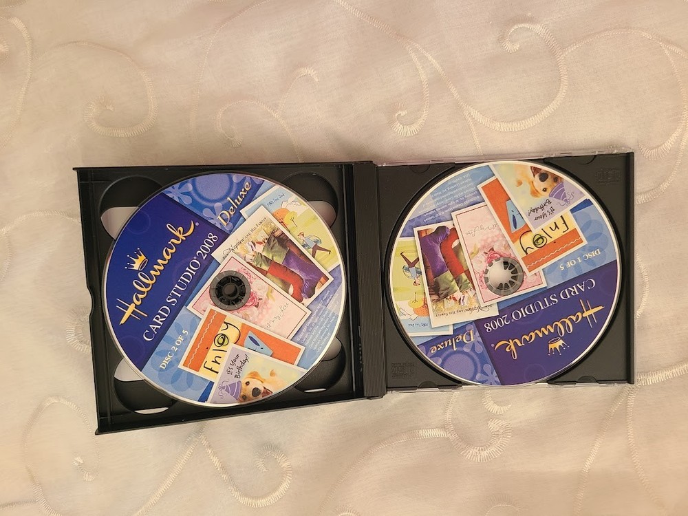 Hallmark card Studio 2008 PC CD Rom