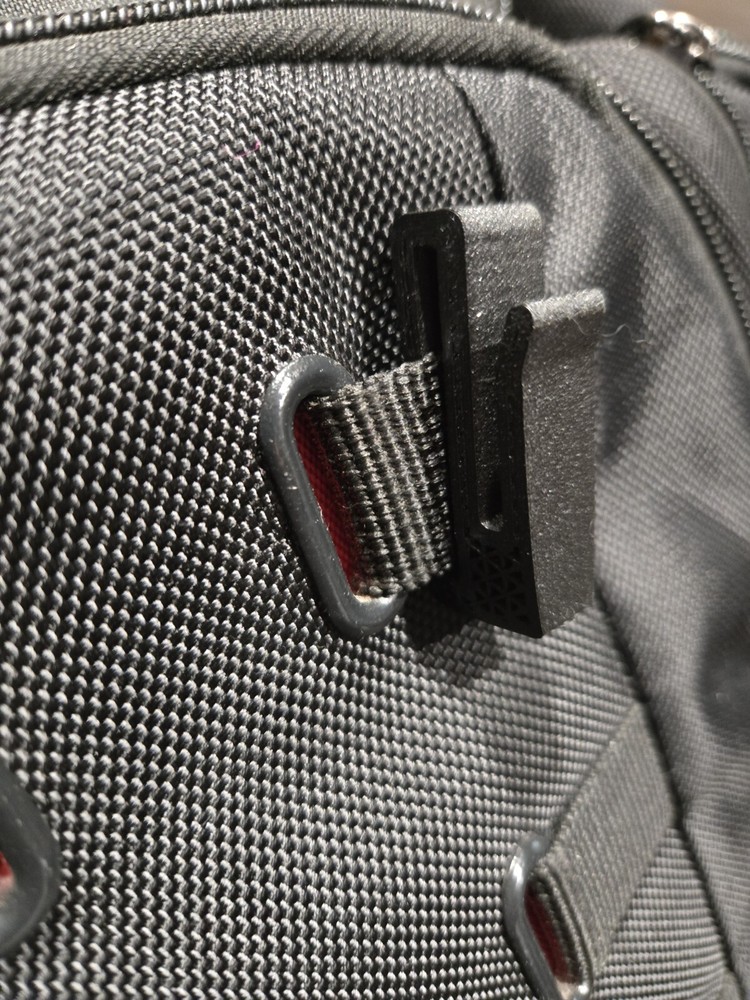 Accessory Clips ( Molle Clips) Fits Up To 1 inch Accessory Belt - 3 Pack