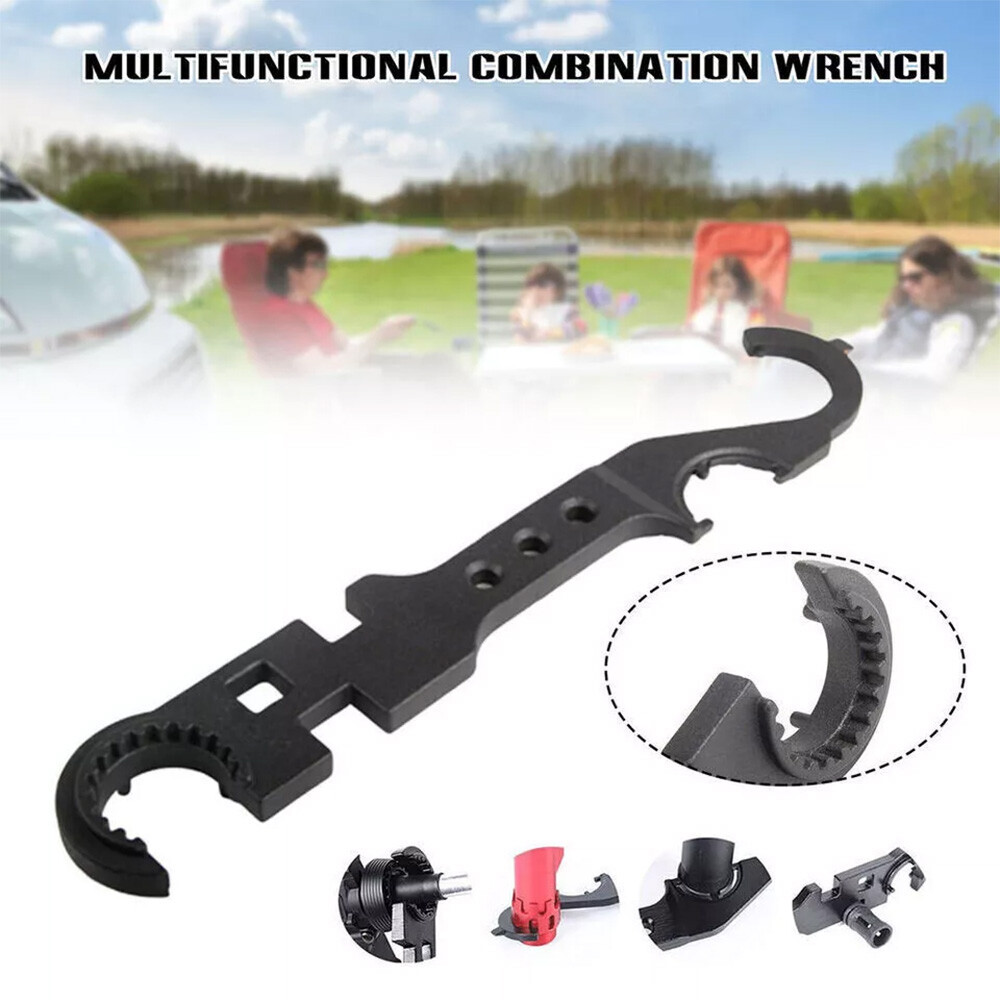 Multi Function 15 4 Wrench Heavy Duty Repair Tool Combo Purpose Field Riding US