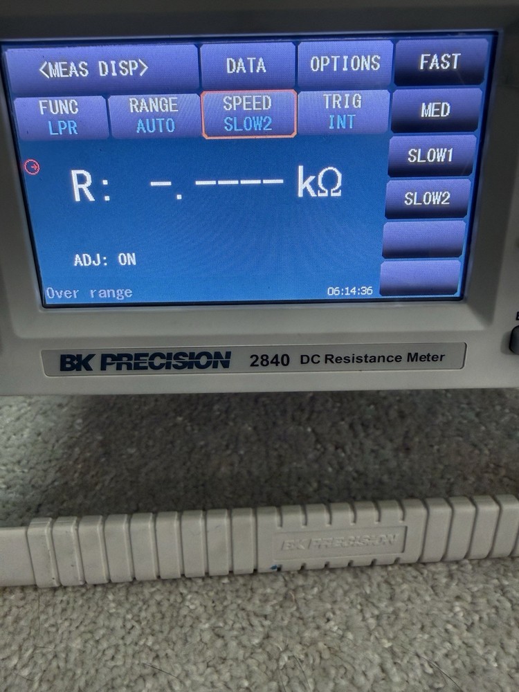 B&K Precision 2840 DC Resistance Meter Bench Top - Used - Tested Powers On