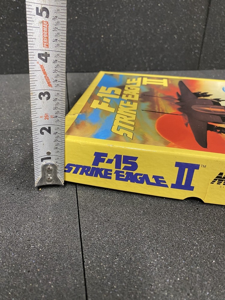 Micro Prose F-15 Strike Eagle II - Box open and Untested