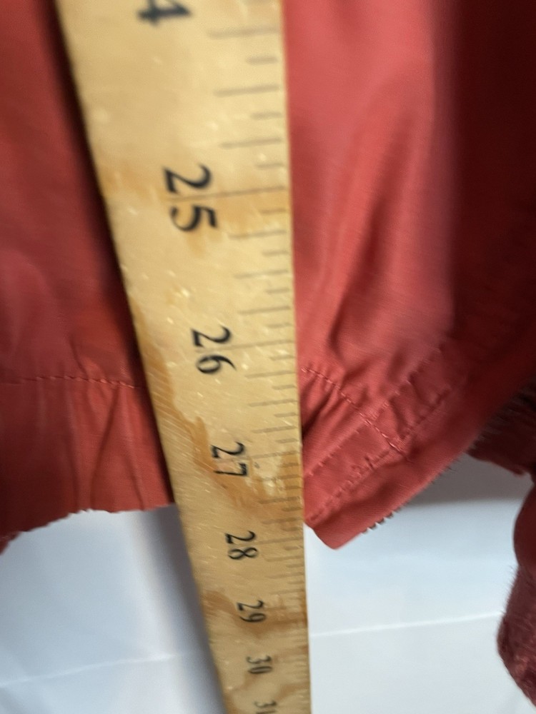 Tommy Bahama Men’s Size Large Windbreaker Pull Over Light Red Golf 5742