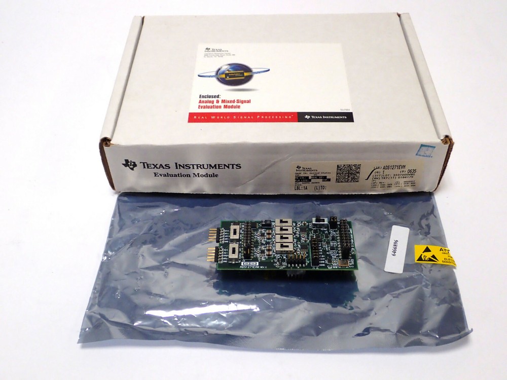 TEXAS INSTRUMENTS ADS1271EVM EVALUATION MODULE for ADS1271, NOS!