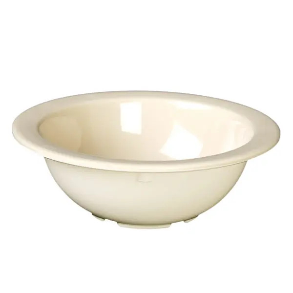 Thunder Group NS303T 1 Dozen 4oz Tan Melamine Fruit Dishes