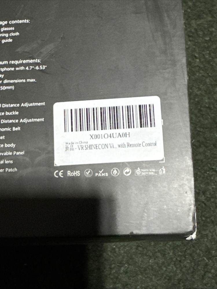 vr shinecon virtual reality glasses
