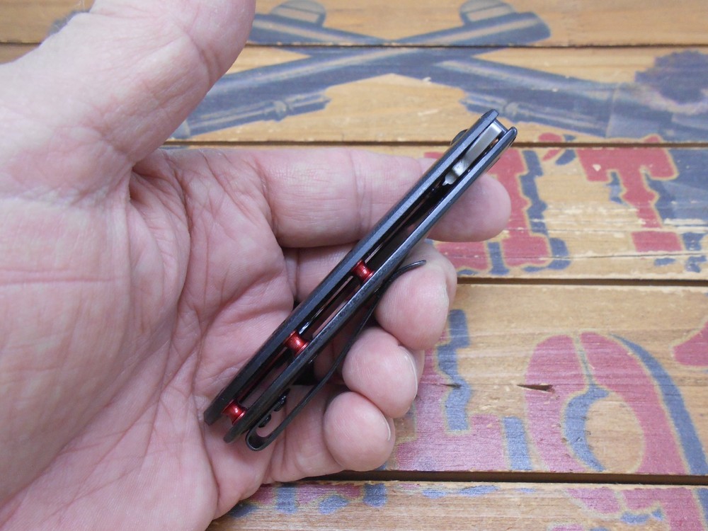 Kershaw Al Mar 2335 Pocket Knife Frame Lock Plain Edge Blade