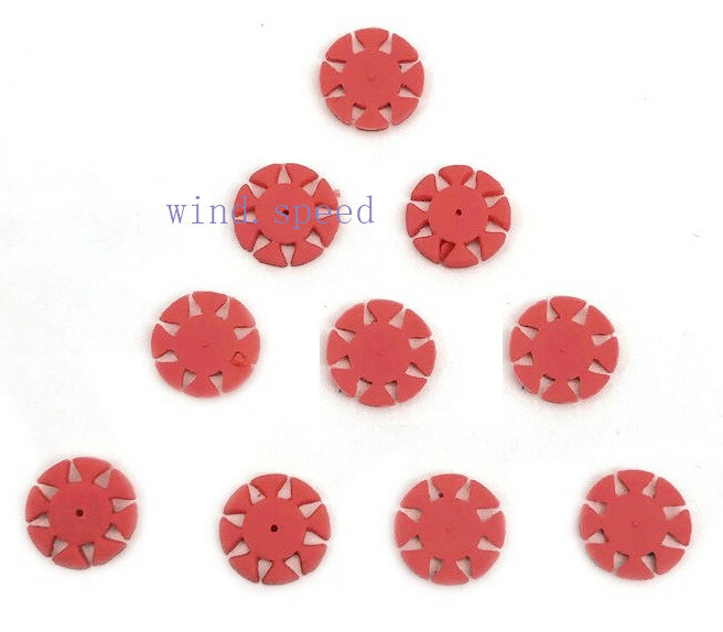 1000pcs Memo Discs Memory Disc For Dental Files Counters Endo Safety Usage Red
