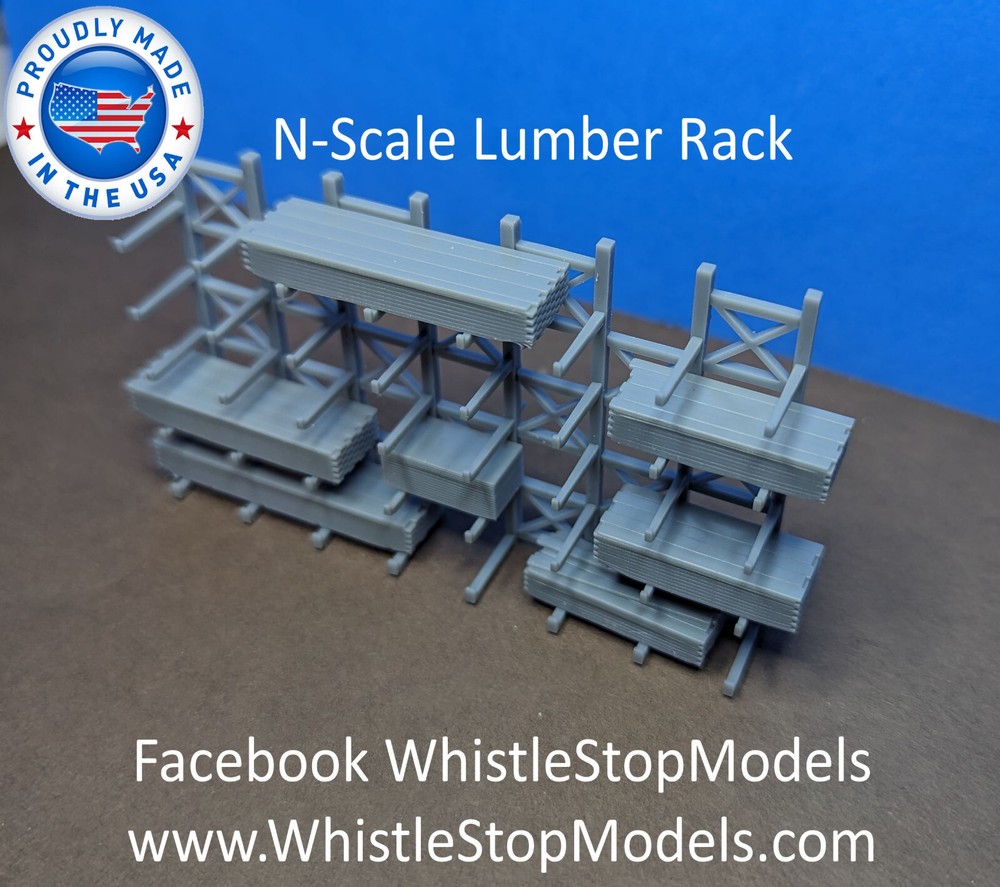 Z-Scale Modern Lumber Rack