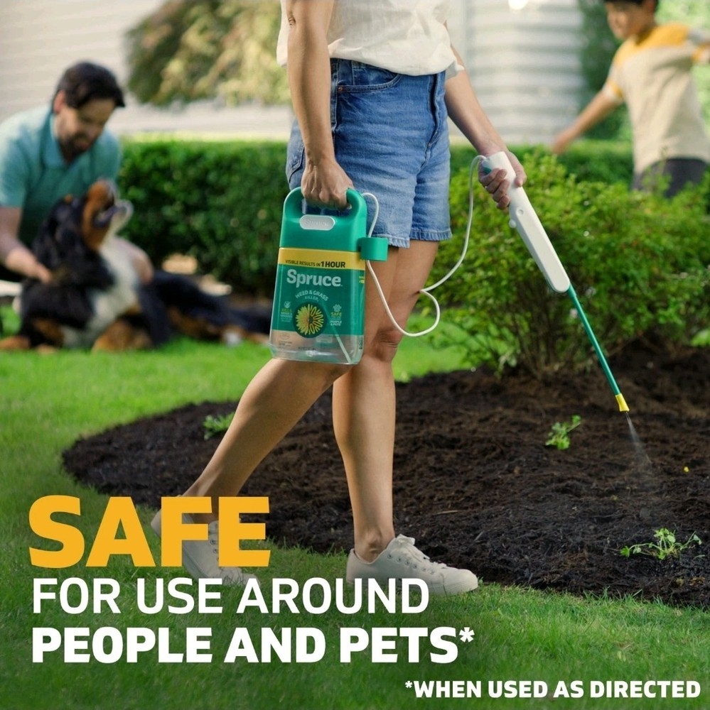 Spruce Snap & Spray Weed & Grass Killer Powered Starter Kit FAST RESULTS
