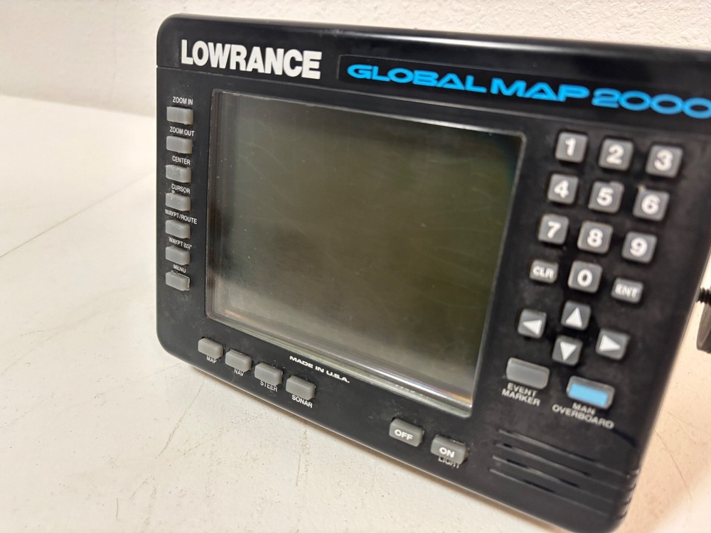 Lowrance GlobalMap 2000 Marine GPS Chartplotter Navigation Global Map Eagle