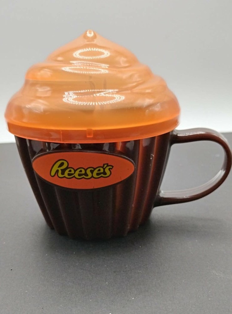 Reese's Lava Cup Maker Microwave Baking Cup & Lid Hersheys OriginaI Instructions