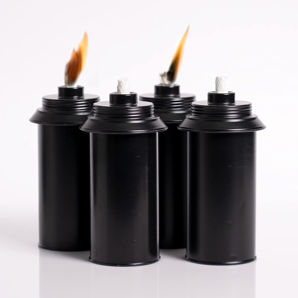 Torch Replacement Canisters (16 16oz - 4 Pack, Standard Metal (Without Cap)