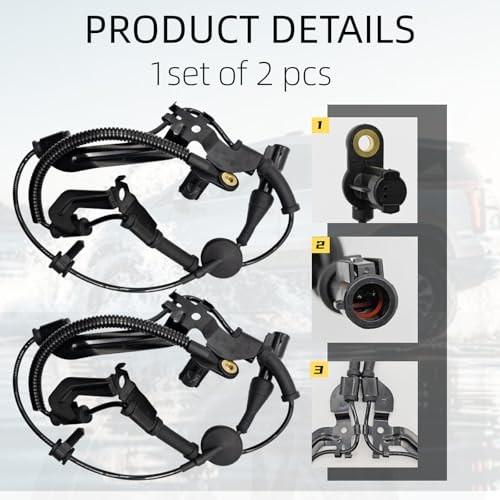 YOSTIPARTS Wheel Speed Sensor ABS Compatible with 2009-2012 Escape 2009-2011