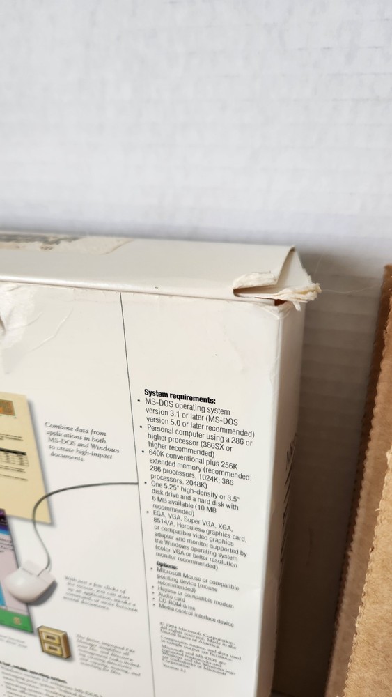 Vintage Microsoft Windows 3.1 Operating System PC Software Complete 6 Disk Set