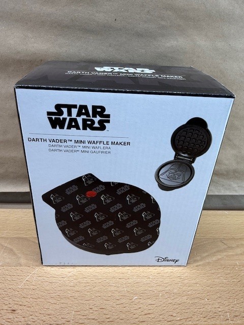 Uncanny Brands Star Wars Mini Darth Vader Waffle Maker