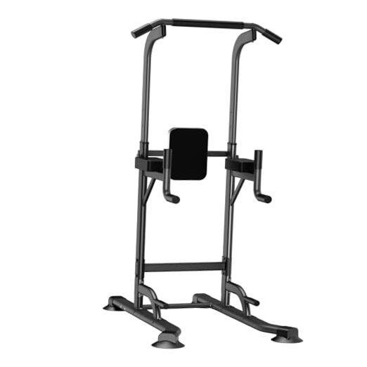 Adjustable Power Tower for Home Gym - Multifunctional Pull-Up & Dip Station