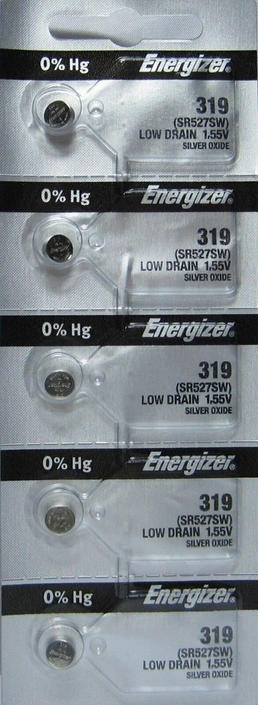 10 Pk 319 Energizer Watch Batteries