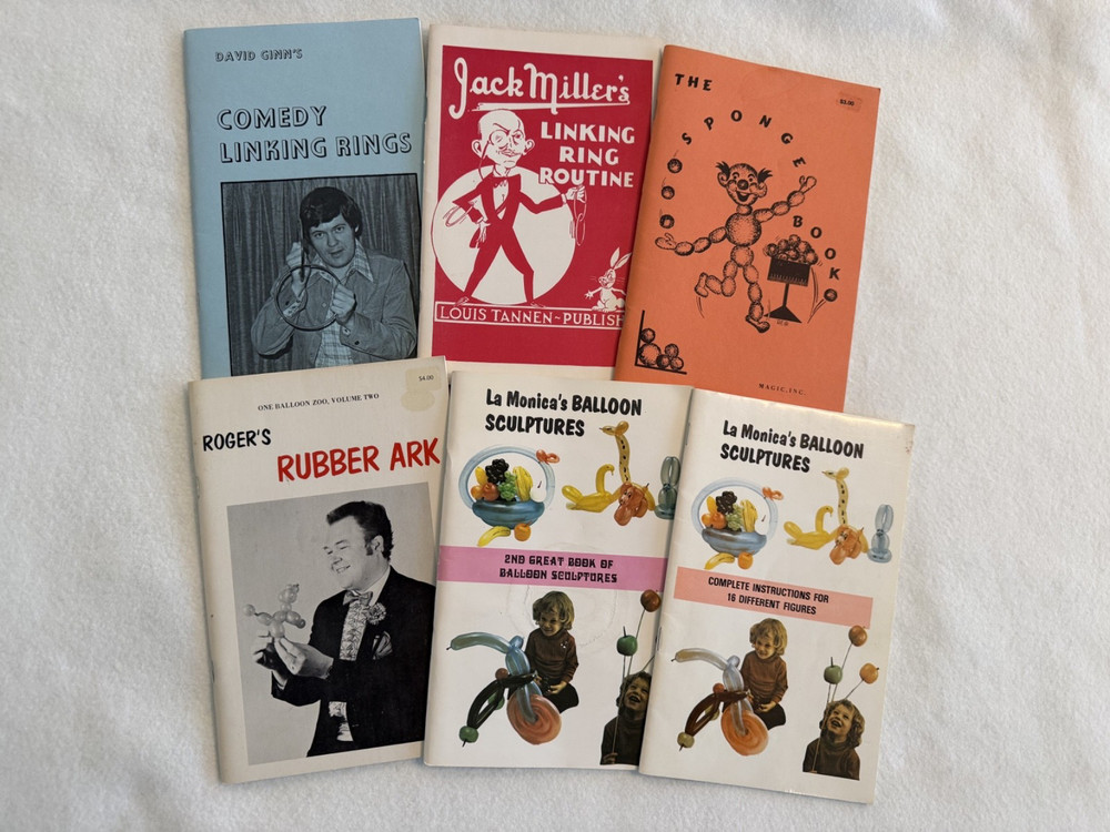 Magic Book Lot - Various Kid's Magic Books (6)