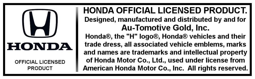 Honda Ridgeline Oval Key Chain (Black)