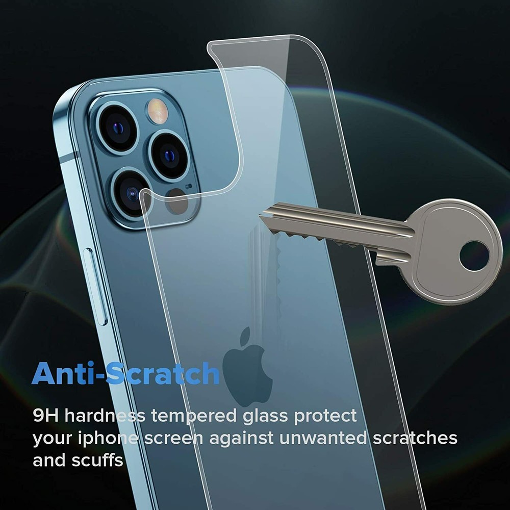 Front and Back Tempered Glass Screen Protector For iPhone 13 Pro Max Mini