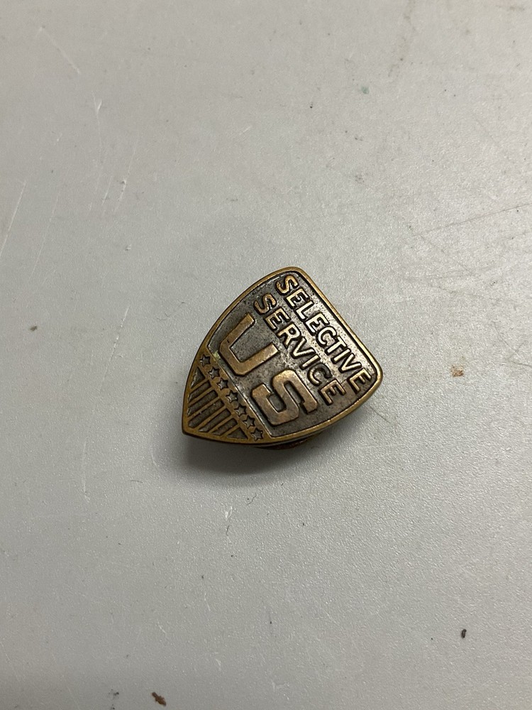 WWI US Selective Service Draft Board Member Lapel- o496