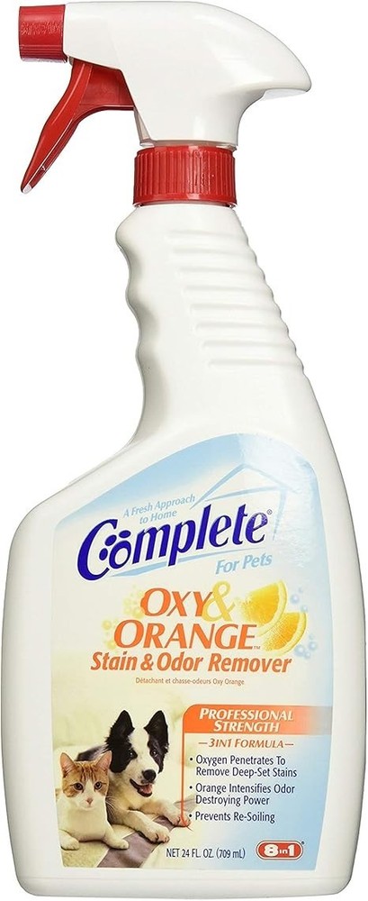 Complete Oxy Orange Stain & Odor Remover, Orange 24  oz with Trigger