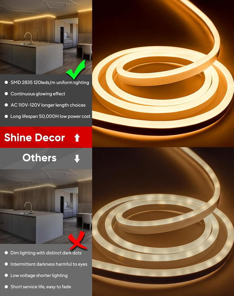 Connector Pack with LUM Neon Rope Lights - Ultimate Lighting Bundle