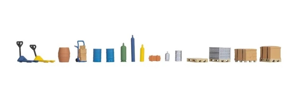 Noch Freight Station Accessories 14823 HO Scale