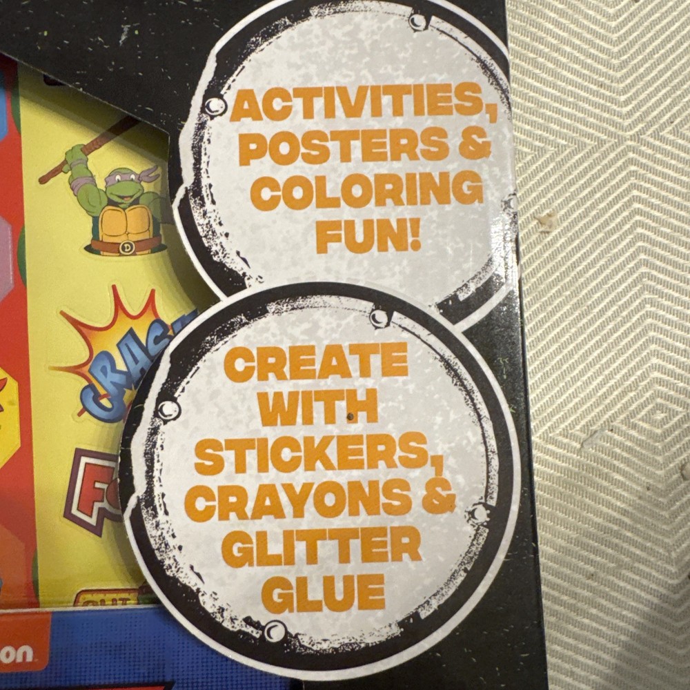 Nickelodeon TMNT Color Activity Set