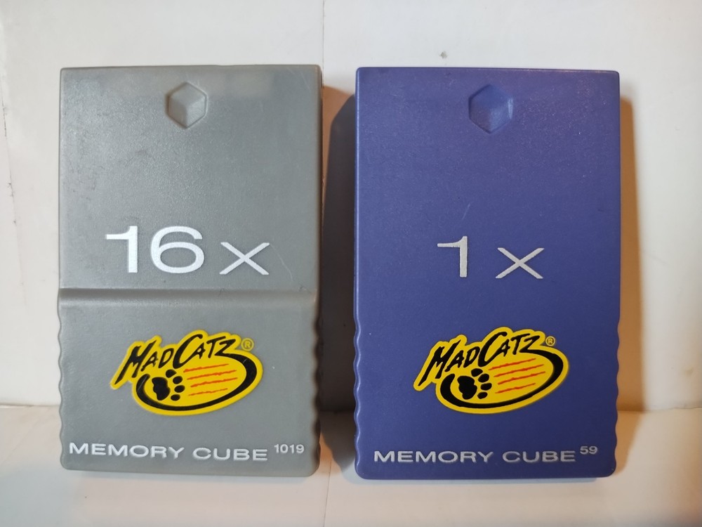 Nintendo Gamecube Memory Cards