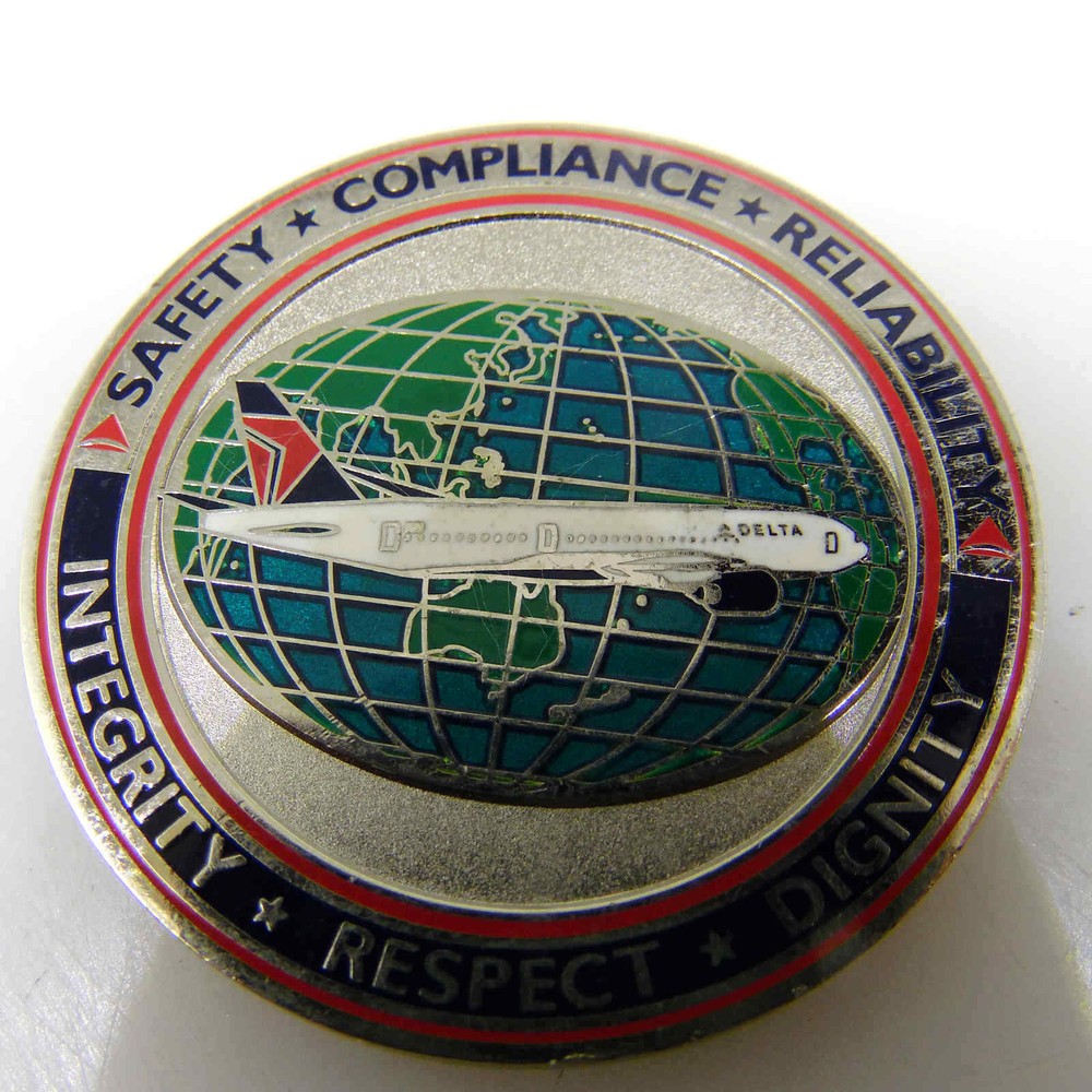 ENGINE COMPONENT MAINTENANCE CHALLENGE COIN