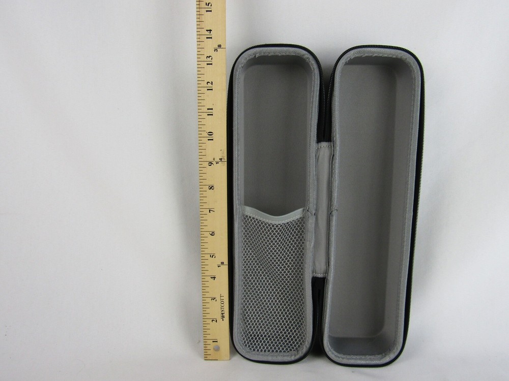 Dan Technology Case-Zip Around with Handle-Black-Approx. 14” x 4”-Felt Lined-EUC