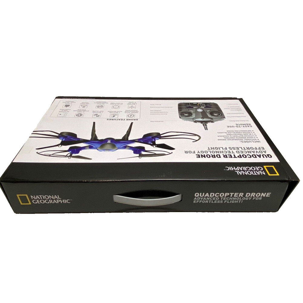 Quadcopter Drone Advanced Technology National Geographic Remote Control NIB