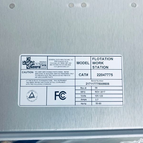 Fisher Scientific Flotation Work Station Water Bath