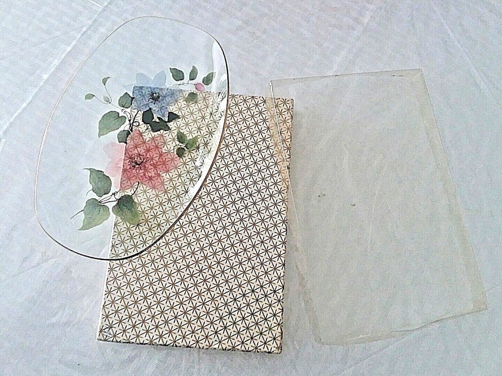 Vintage Glass Candy Dish