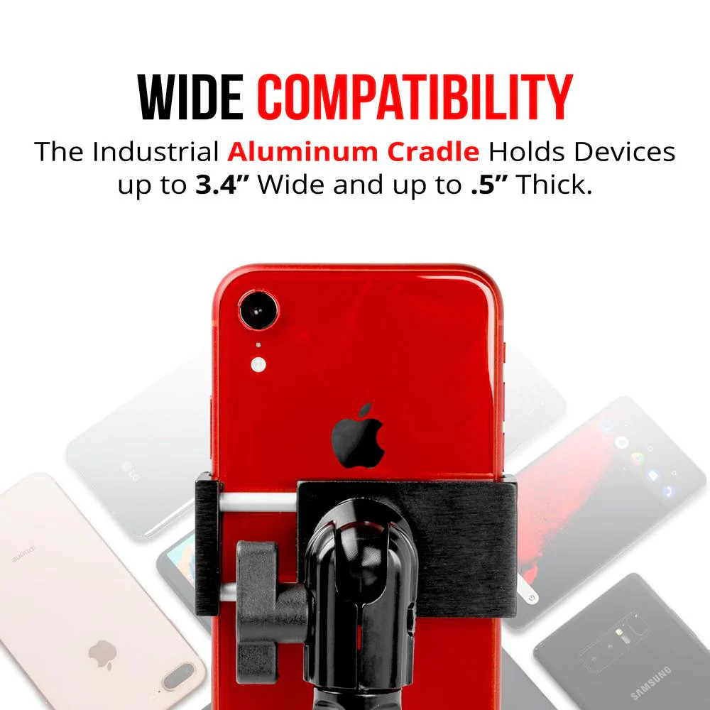 TACKFORM Mount for 1.5" Handlebars | Black