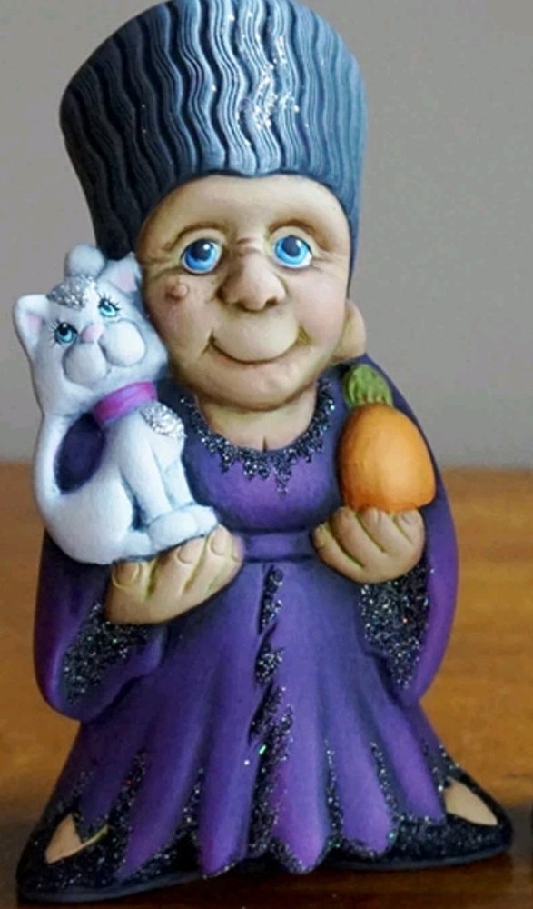 Ceramic Bisque Ready to Paint Small Mrs. Frankie