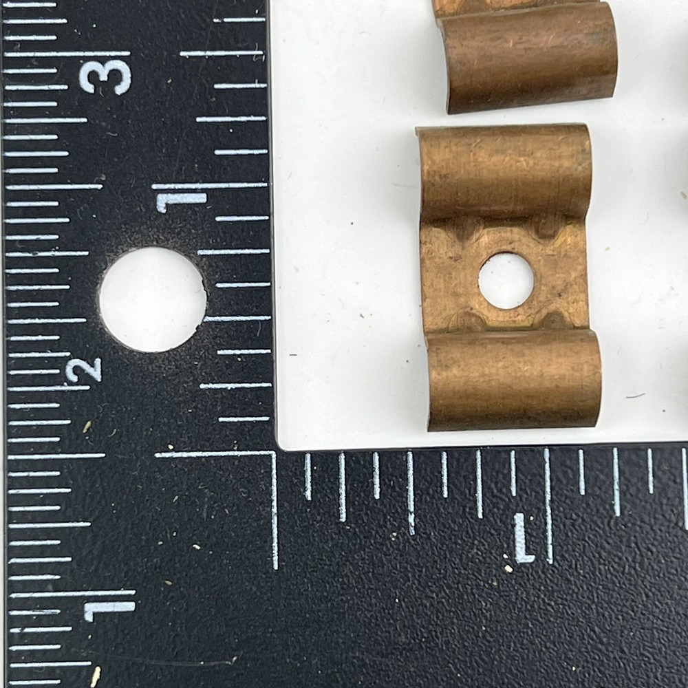 25 Copper Art Deco Brackets