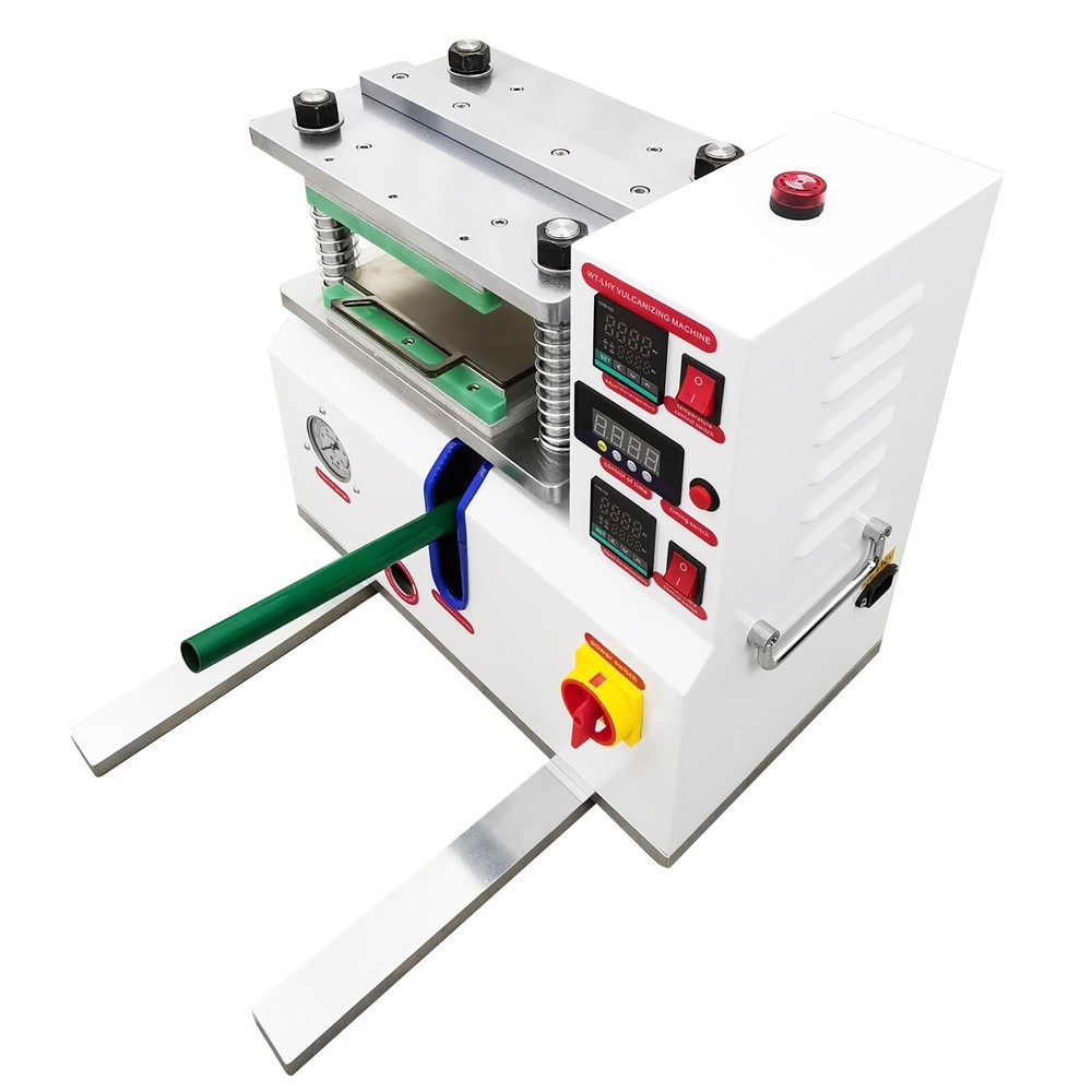 110V Flat Vulcanizing Press Machine PVC/Plastic/Rubber/Silicone Molding Machine