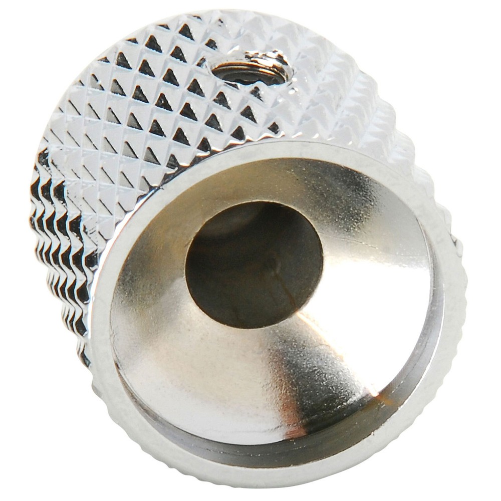 Penn-Elcom M1320C Brass Amplifier Knob Chrome