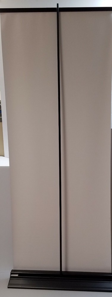 Strong Retractable 81"x32" Banner Stand, 1-Sided