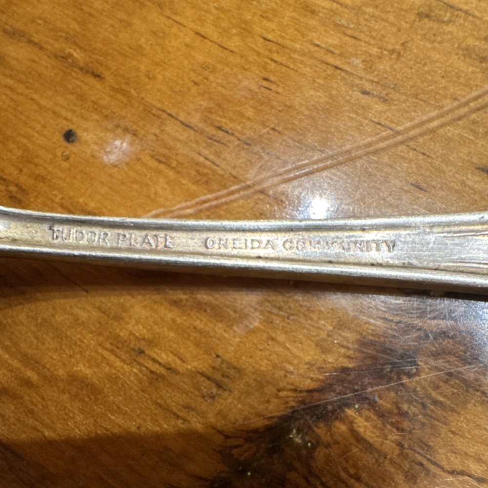 Oneida Community Silverplate Flatware Set 3 Spoons 1 Fork Dining Utensils