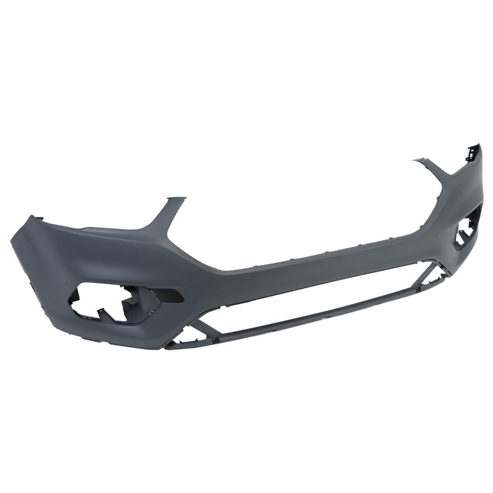 Front Bumper Cover Primed Plastic Replacement for 2017-2019 Escape