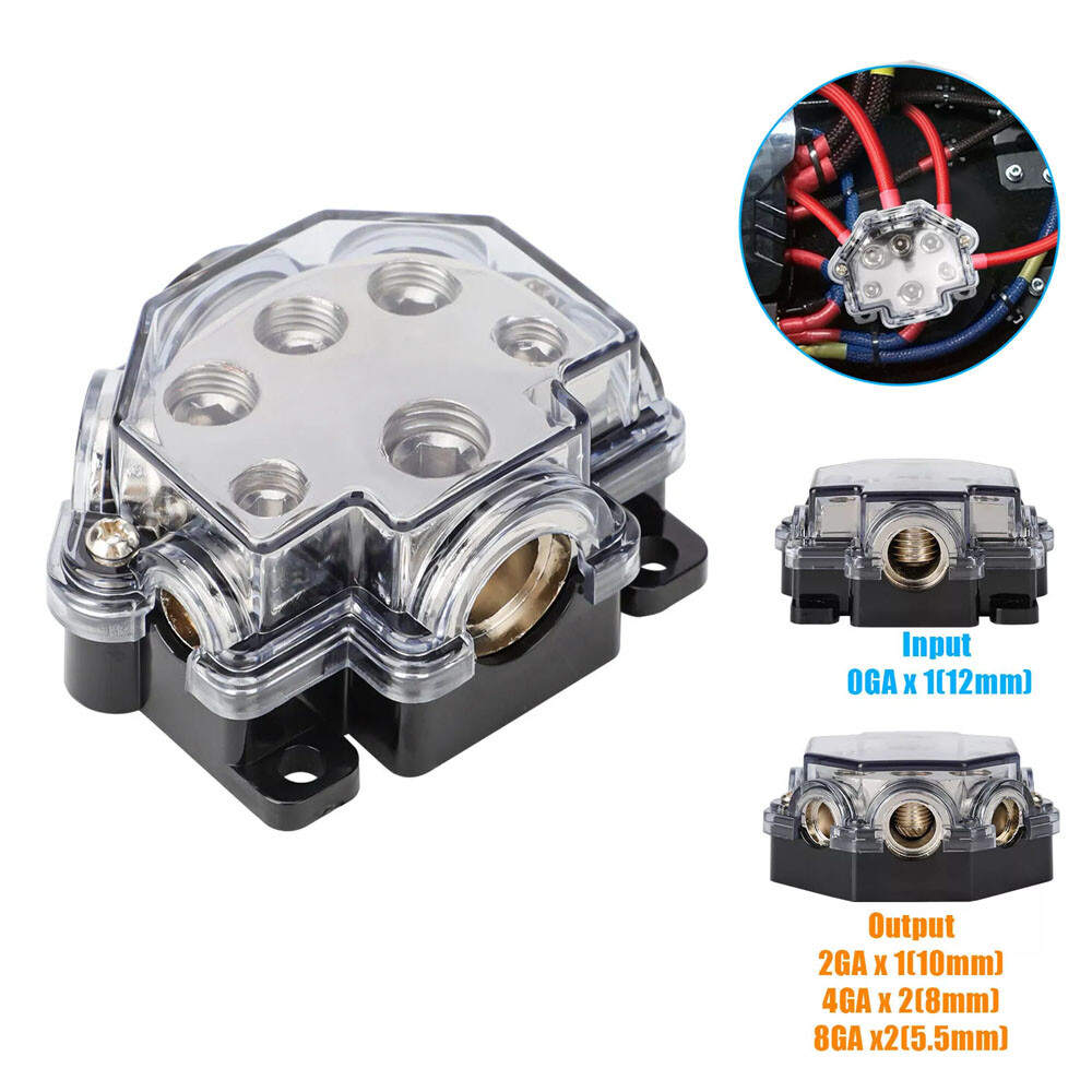 Versatile Connectivity Car Audio Distribution Block 2G 4G 8G Outlets